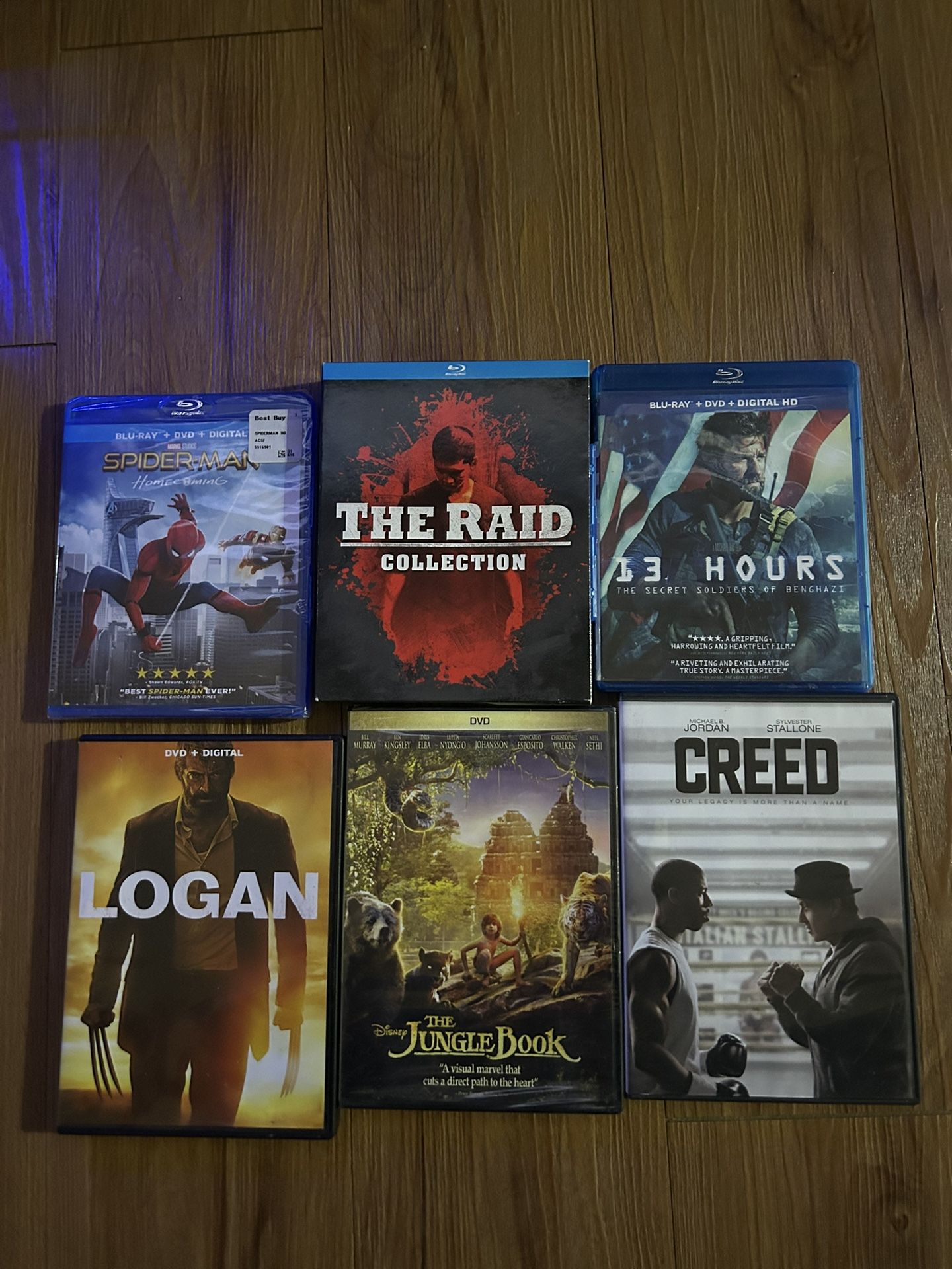 DVDs And Blue rays