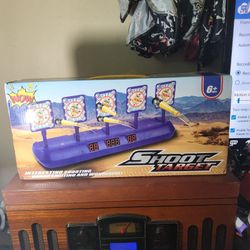 Shoot Target Electronic Shooting Game 5 Targets Digital Score Display - Captain's Treasure!"