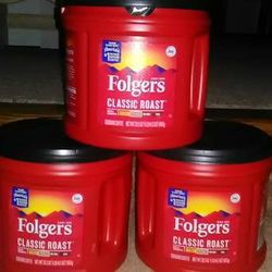 Folgers coffee 30.5 oz. Fresh! 