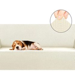 Stretch Sofa Cover Slipcover ，Couch Covers for 3 Cushion Couch Sofa
