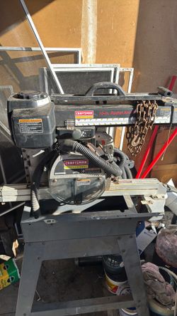 10 In Radial Arm Saw