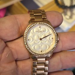 Women's Modern Sport Rose Gold-Tone Stainless Steel Bracelet Watch 31mm Needs Battery 