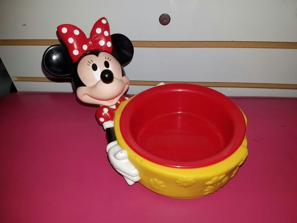 Minnie mouse pet food bowl