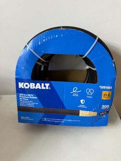 Kobalt 3/8 in x 50 ft Premium Rubber Air Hose