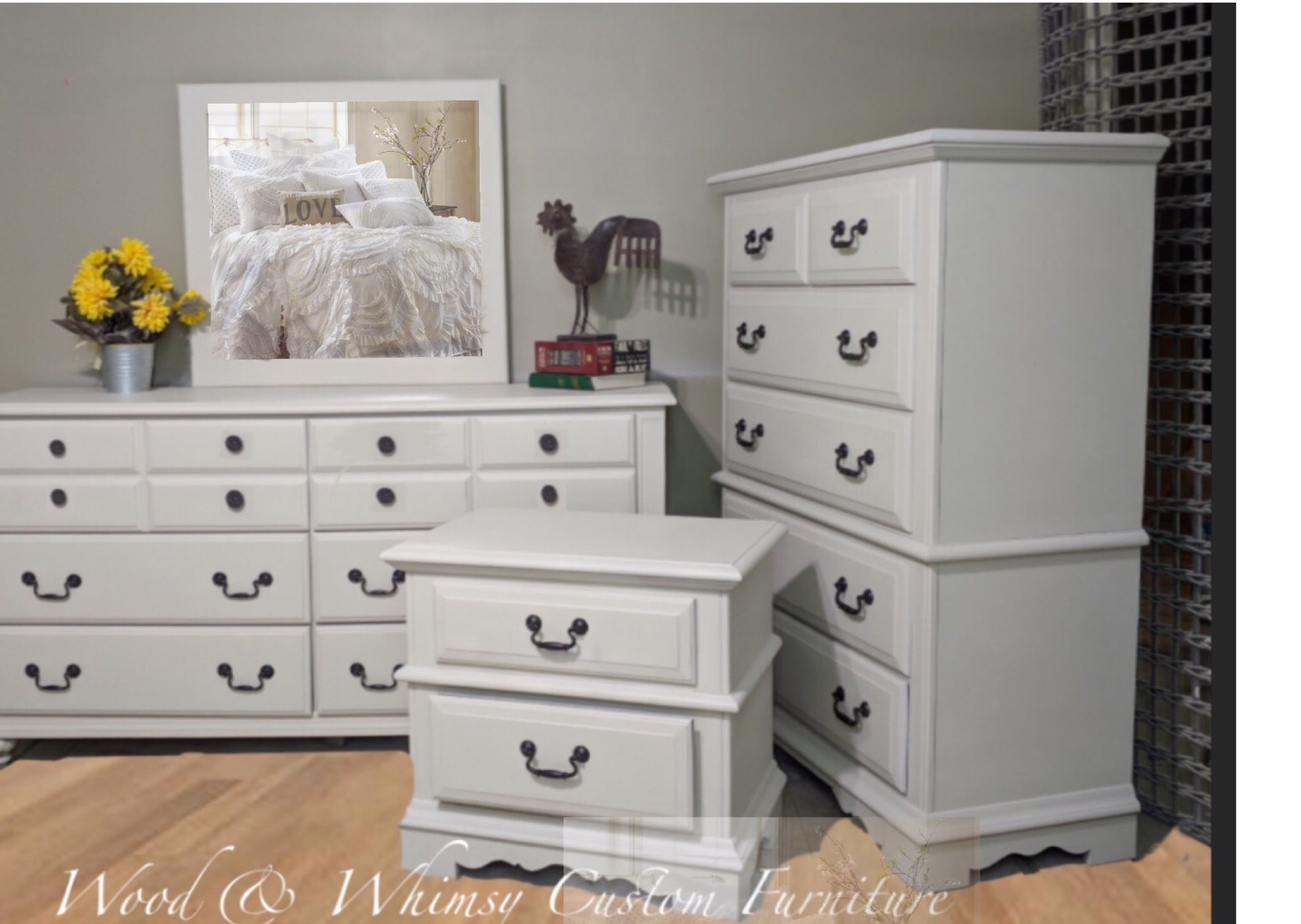 Broyhill White Bedroom Furniture