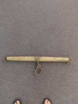 vintage wooden singletree