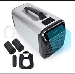 :New in the box Portable Camping Air Conditioner with Handle & Remote Control, 5200BTU 4-in-1 Portable Tent Air Conditioner Cooling Unit for RV Trucks