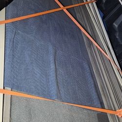Double-Pane Sliding Glass Door is 8ft tall x8ft Wide