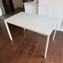 White IKEA Table