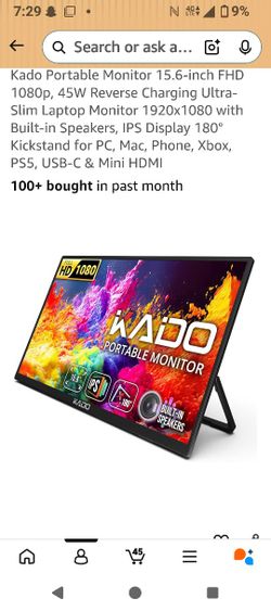 Kado Portable Monitor 15.6-inch