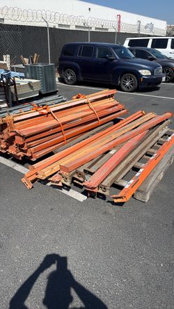 26pcs 98” pallet rack beam used in industrial pallet shelving,