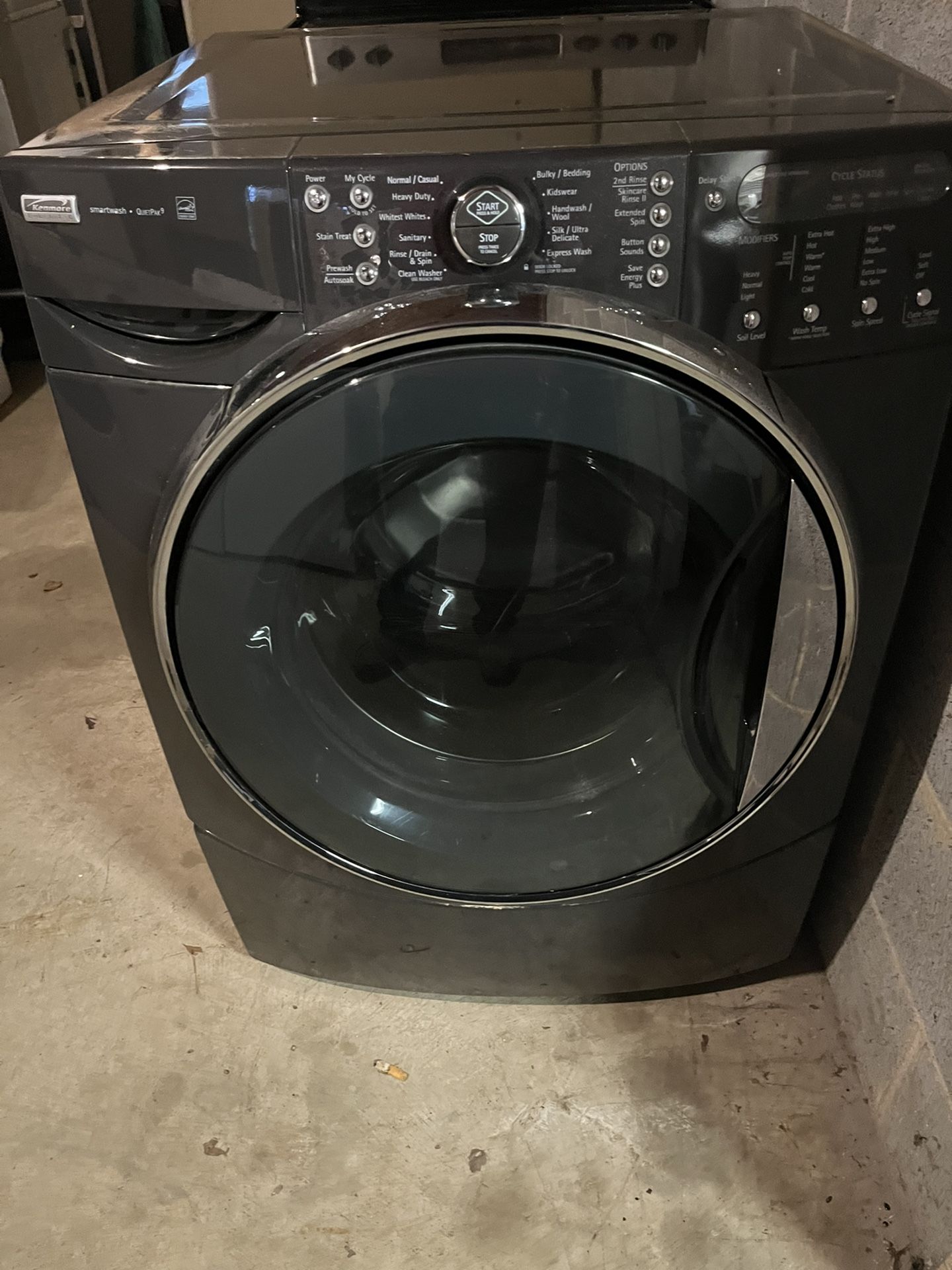 Kenmore Elite Front Loud Washer 4.8 Excellent Condition