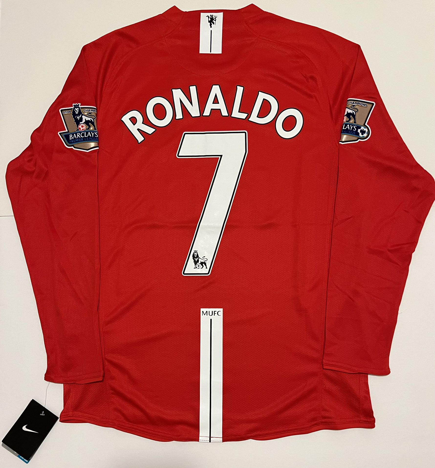 Nike Manchester United 2007/2008 Cristiano Ronaldo English