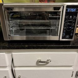 Emeril Lagasse Power AirFryer 360 Plus, Toaster Oven, Stainless Steel, 1500 Watt Like New No Damage 
