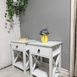 Nightstands, Bedside tables, Side tables, End tables