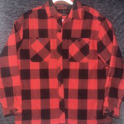 Empyre Red Plaid Flannel Womens M