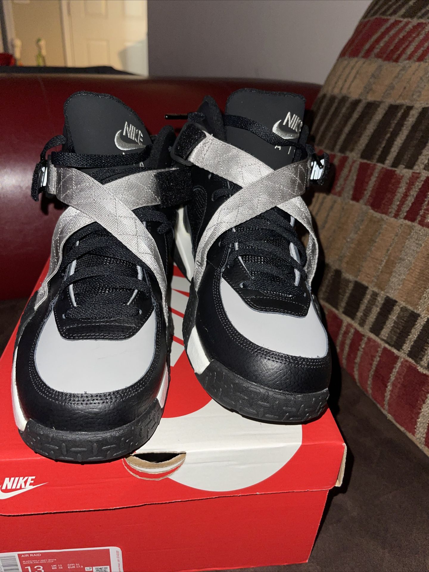 The Nike Air Raid OG Black Grey 2020 is in the sportswear collection of the  Air Raid series in the Nike brand. for Sale in Mableton, GA - OfferUp