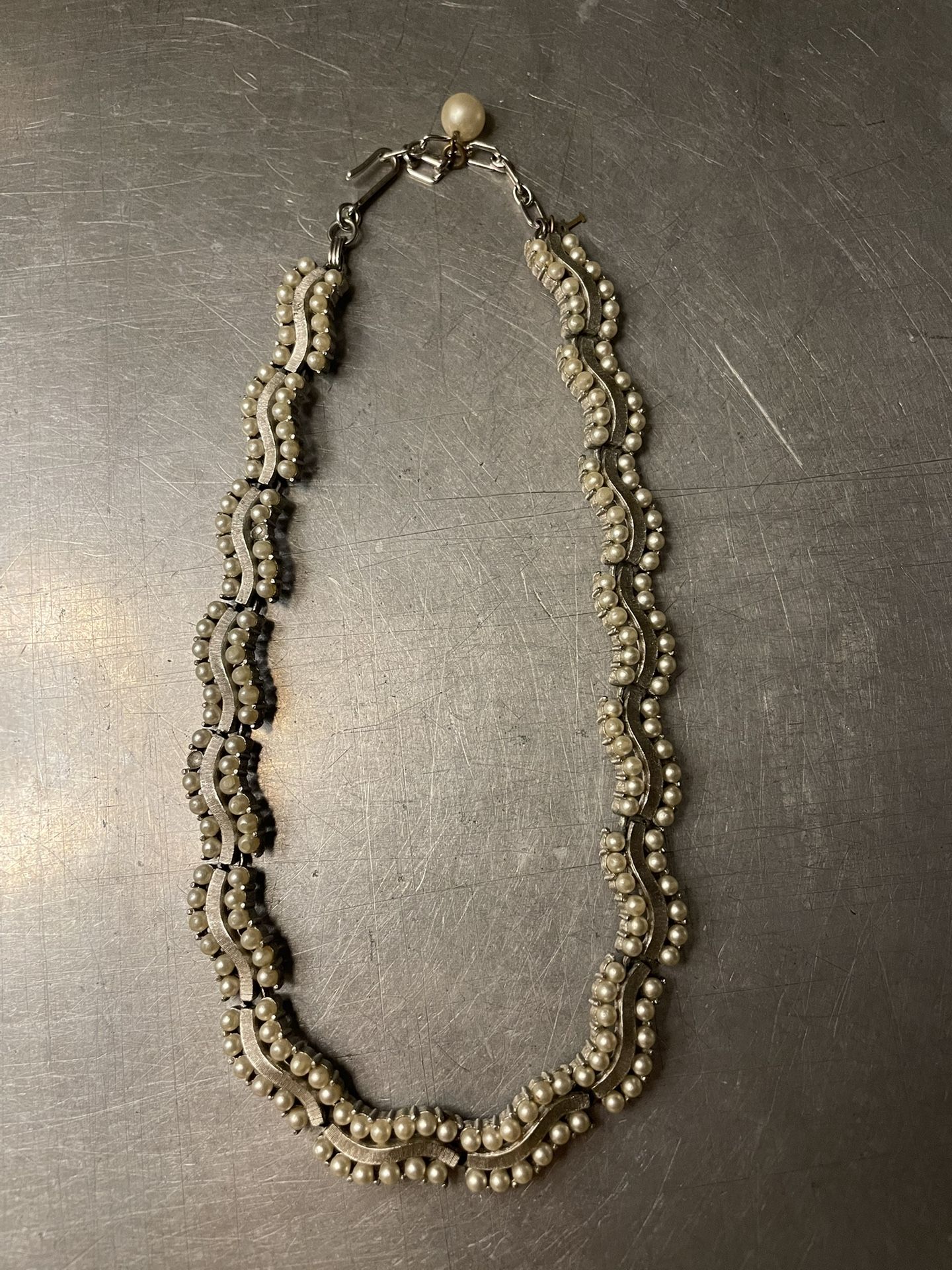 Vintage Trifari Pearl Necklace