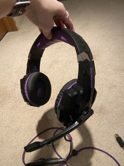 Bengoo g9000 Gaming Headset - Purple LED