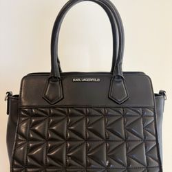 Karl Lagerfeld Quilted Tote Bag 