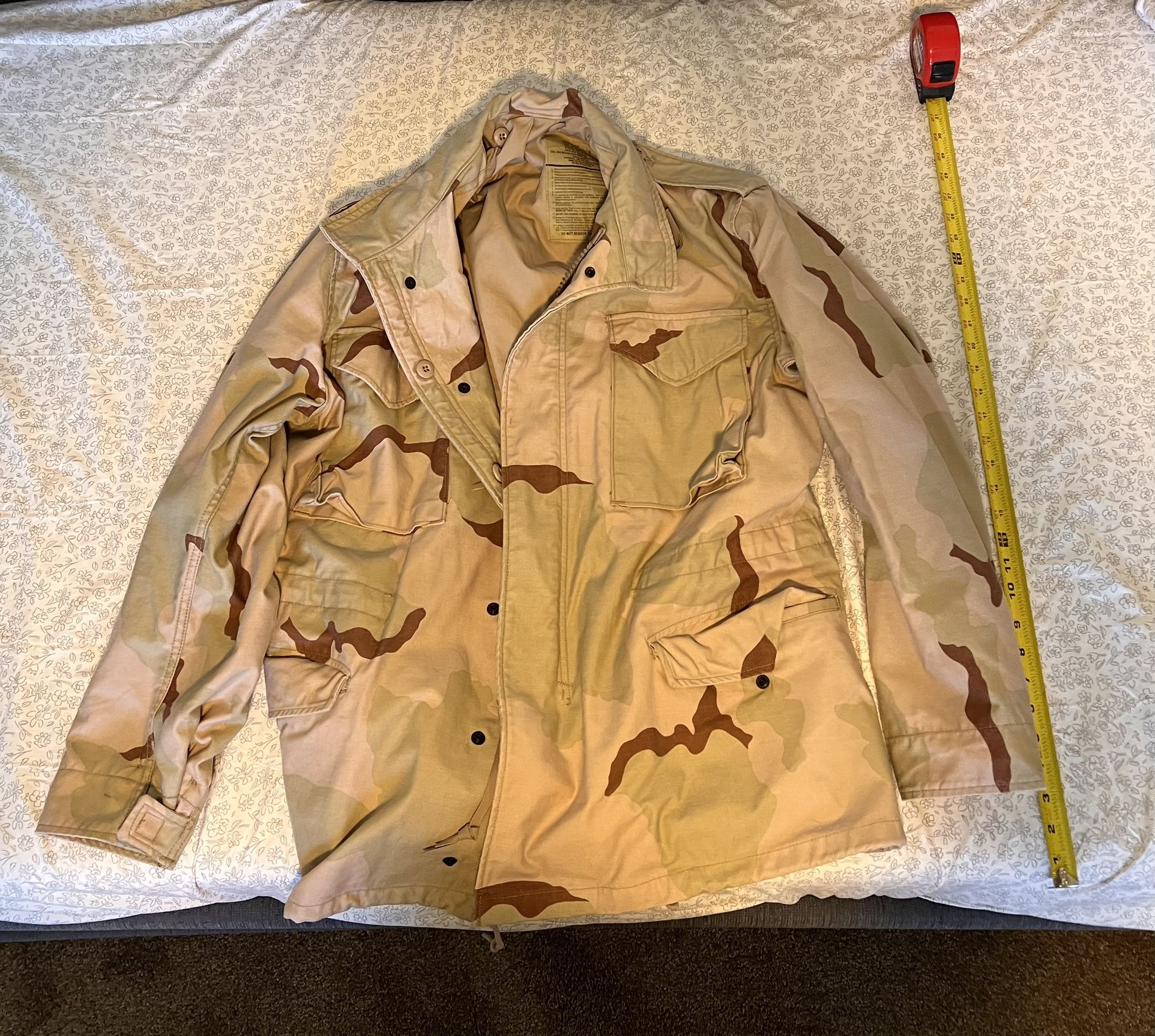 Vintage Desert Camo Army Jacket