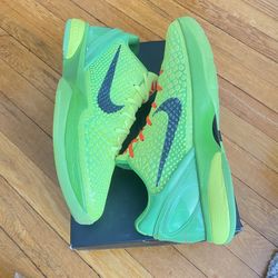  Nike Mens Kobe 6 Protro CW2190 300 Grinch - Size 5
