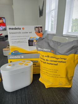 NEW Medela Pump In Style Double Electric Breast Pump Bundle - Sealed Accessories