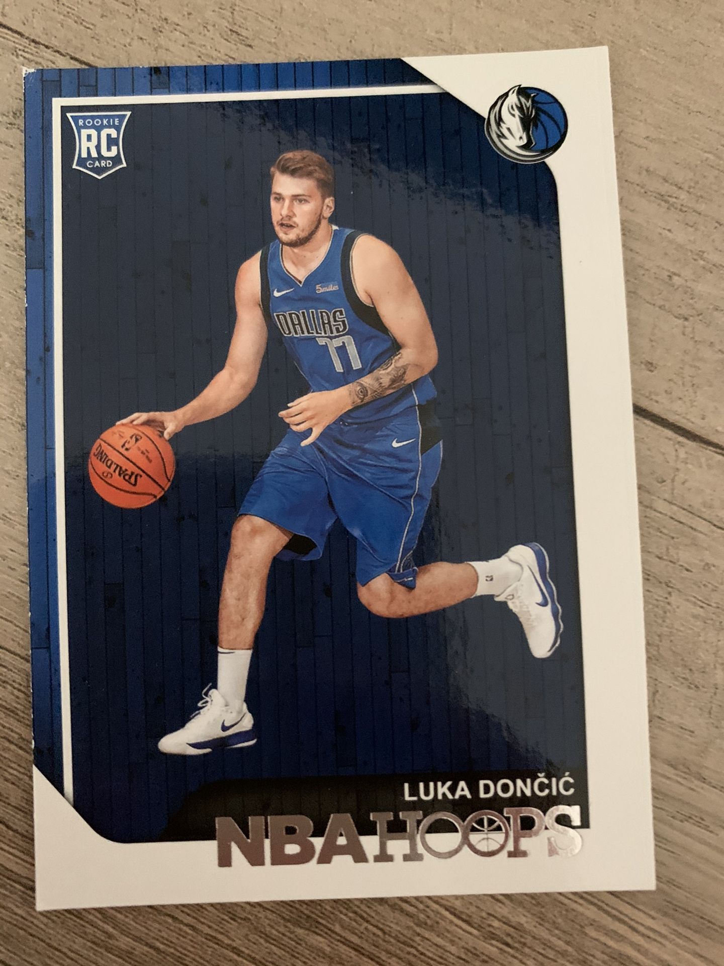 2018-2019 NBA Hoops Luka Doncic rookie card