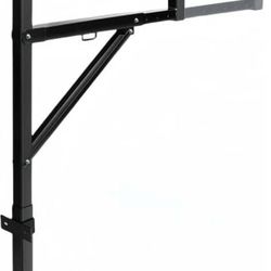 000290A VEVOR Truck Rack, 19-34inch Extendable Truck Ladder Rack, 38.6"-43.6" Adjustable Height, 250 lbs Capacity Steel Ladder 