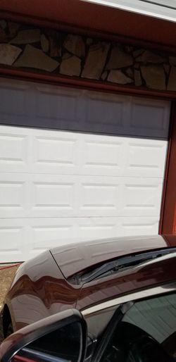 Two Garage door and motor door