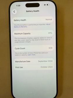 Beautiful Apple iPhone 16 pro 256gb unlocked
