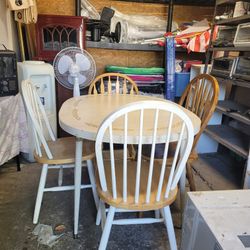 
 Table and 4  chair

