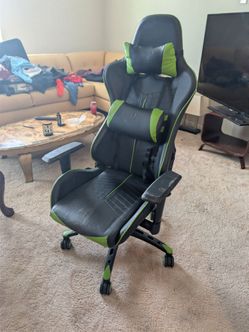 Black and Green Gaming Chair