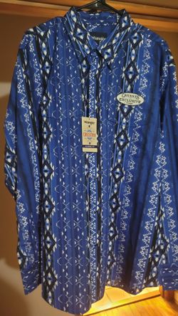 Wrangler Chectoah pearlsnap shirt brand new with tags size XL
