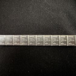 10x Valcambi 1g Fine Silver