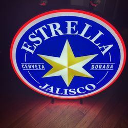 Estrella Jalisco LED Beer Sign