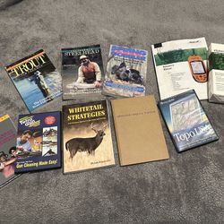 Fishing, Camping, Hunting, Hiking, Geocaching, Outdoors, Books, GPS Tracking
