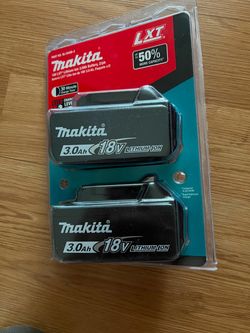 Makita 18V LXT 3.0Ah Battery 2-Pack