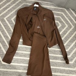 Brown Workout Set