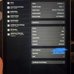 Apple - 11-inch iPad Air M3 chip Built for Apple Intelligence Wi-Fi 128GB - Purple