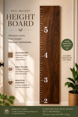 Kids height measurement board