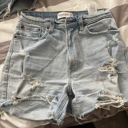 Abercrombie High Rise Shorts