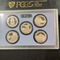 2010 S Gem Proof National Parks Quarters In Original Government Package No Outside Package 