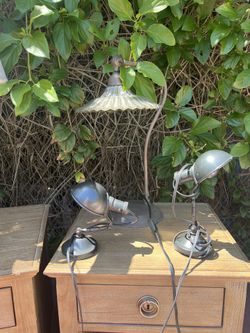 Matching Restoration Hardware Lamps
