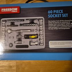60 PIECE SOCKET SET NEW IN BOXThe 