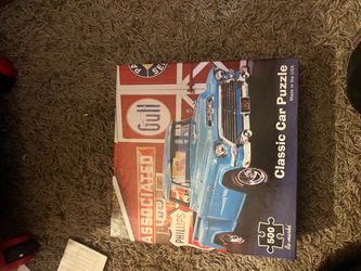 Re-marks Classic Car 500 Piece Jigsaw Puzzle