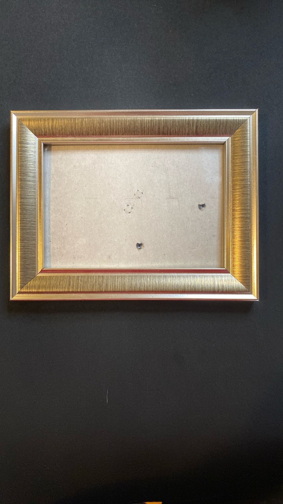 80s Silver Picture Frame