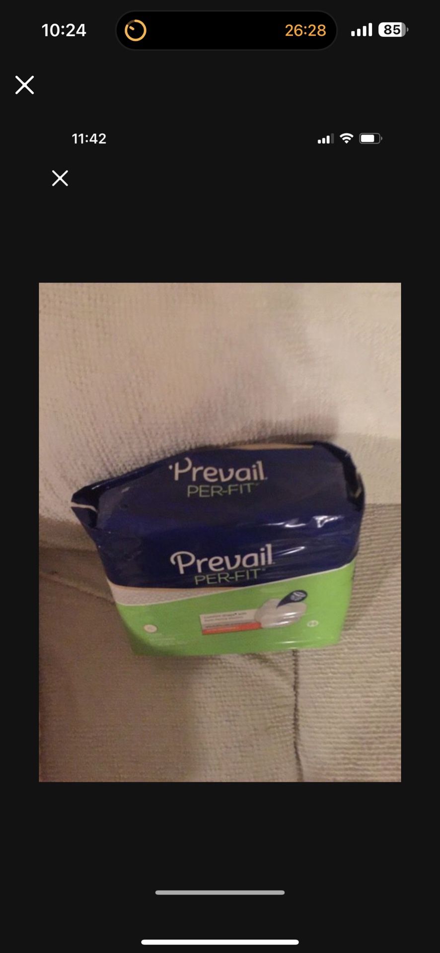 XL ADULT PULL-UP DIAPERS.
