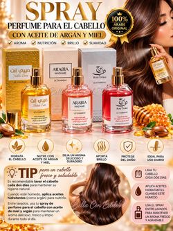 Aceites de perfume para el cabello