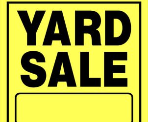 Yard Sale 7/11/25
